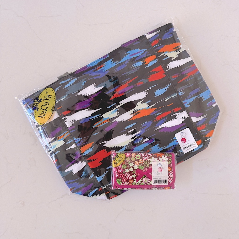 NaRaYa🇹🇭 Shoulder Bag & Cosmetic Bag Bundle